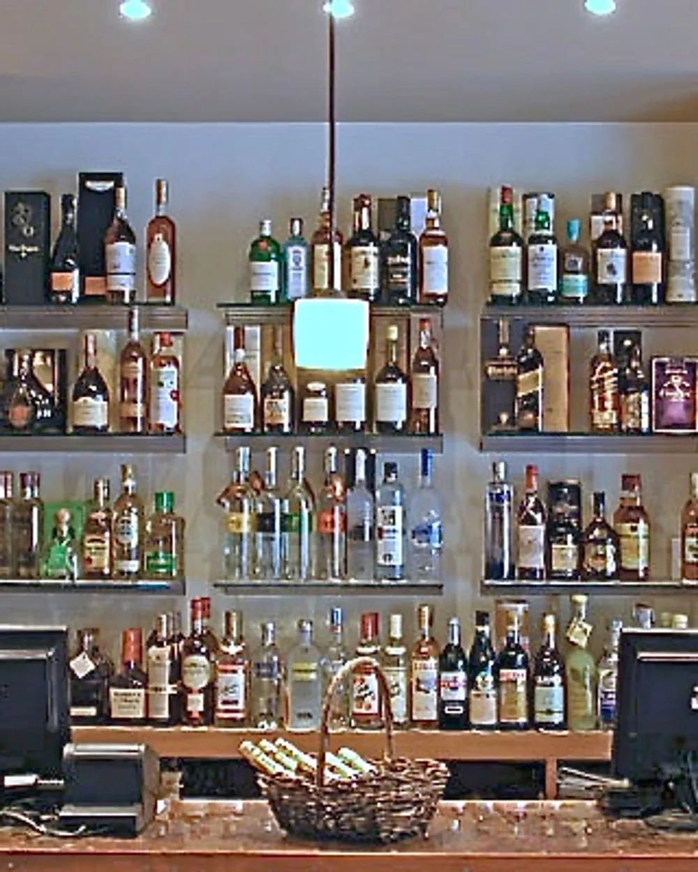 Harlem Vintage Wine Shop, Harlem, NY, interior design by Keita Turner Design