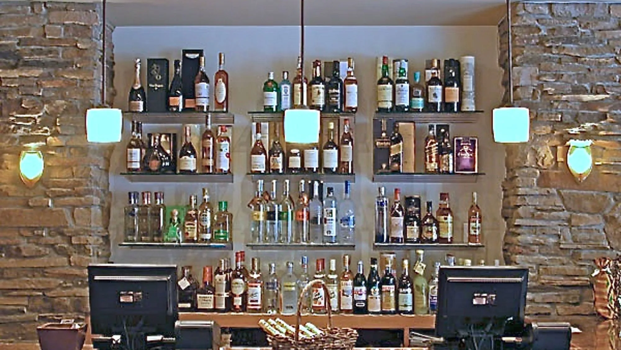Harlem Vintage Wine Shop, Harlem, NY, interior design by Keita Turner Design